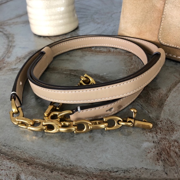 Coach 1941 Swagger Chain Suede Crossbody 25833 - Picture 7 of 8